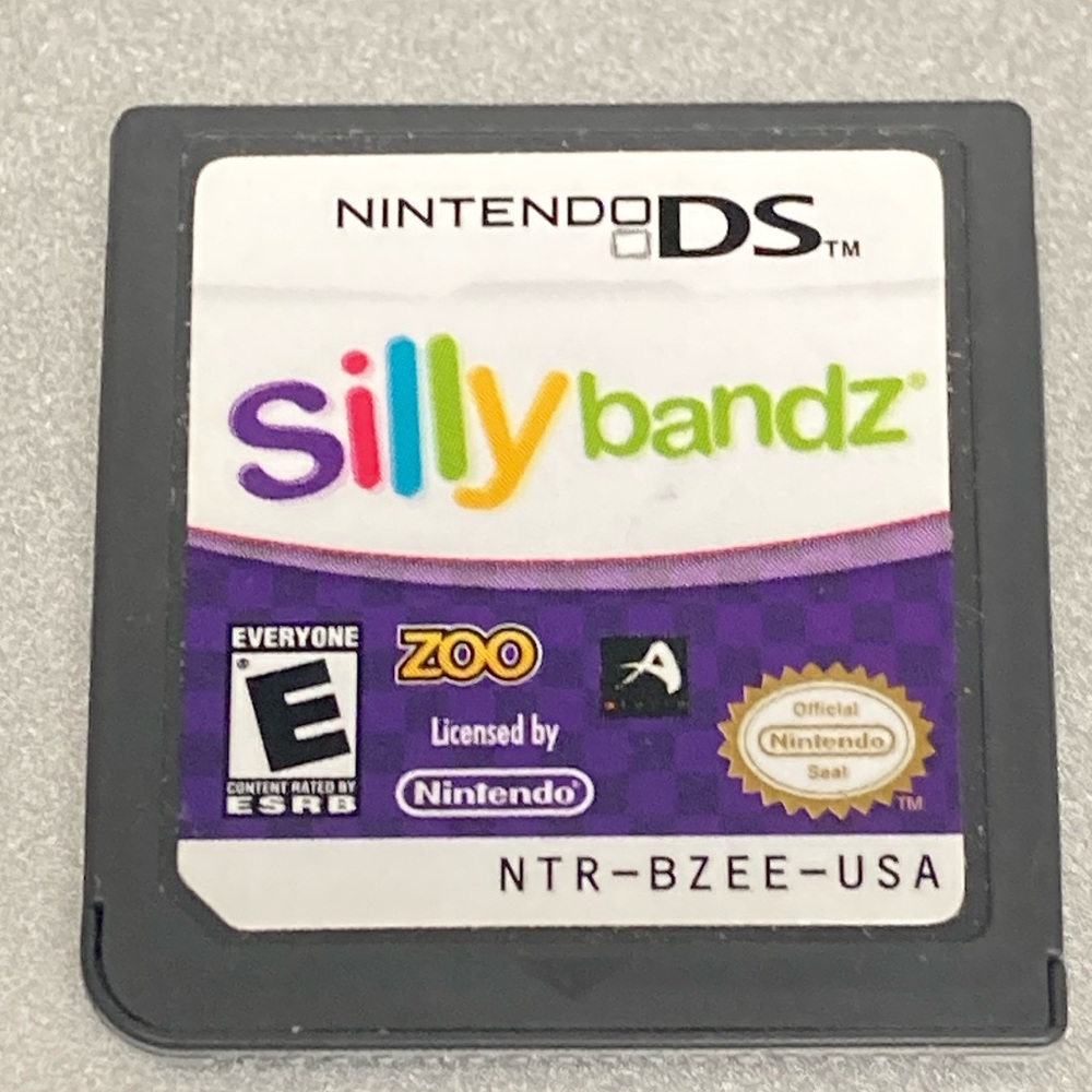 Nintendo DS Silly Bandz Cartridge